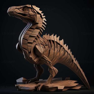 3D модель Нигрозавр геррозарус (STL)